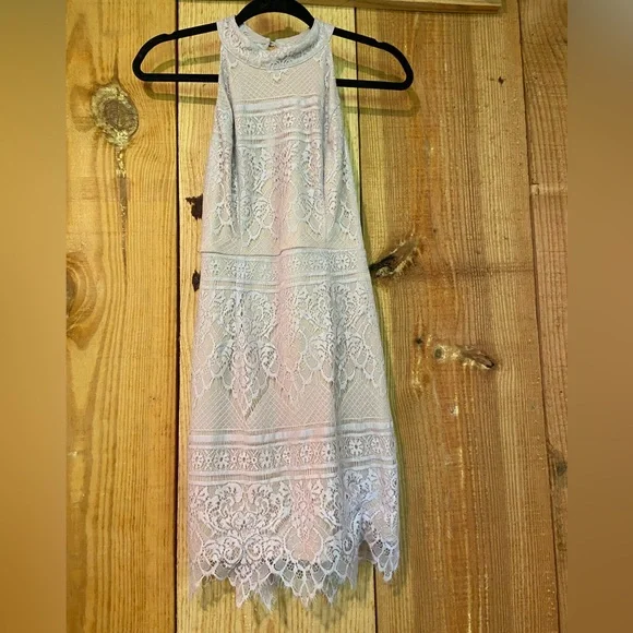 Dress Forum Lilac Lace Dress